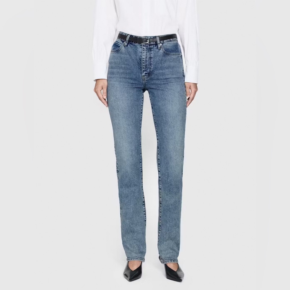 NWT Frame The Ruler Straight Jean in Indio